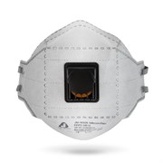 JM-9326 Micron Flex Респиратор с клапаном, с угольным слоем, трехпанельный, класс защиты FFP2 NR D