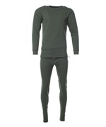 Белье нательное зимнее с начесом (олива) 250 гр.