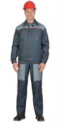 Костюм СИРИУС-ФАВОРИТ-РОСС куртка, п/к, темно-серый со светло-серым
