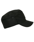 Кепи охранника утеплённое чёрное (ЧЗ)