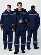 Костюм зимний Нейч-2 СОП У. (тк.Смесовая,210) п/к, т.синий/васильковый