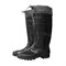 Сапоги ПВХ двухкомпонентные Step, черный (арт.С-40) с надставкой - фото 100337
