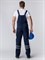 Костюм для ИТР (тк.Саржа,250) п/к, т.синий/васильковый - фото 100959