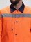 Костюм сигнальный Легион-2 СОП (тк.Смесовая,210) п/к, оранжевый/т.синий - фото 100968