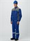 Костюм Практик СОП (тк.Смесовая,210) п/к, васильковый/серый - фото 100994