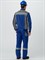 Костюм Практик СОП (тк.Смесовая,210) п/к, васильковый/серый - фото 100995