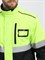 Куртка-трансформер сигнальная ProfLineSpecialist (тк.Смесовая МВО,240), желтый/черный - фото 103379