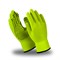 Перчатки АКРИЛОН (MS-181), акрил, SlipGrip, оверлок, цвет салатовый - фото 104197