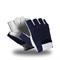 Полуперчатки ВИБЛОК (VG-571), полиэфир, кожа, VibraGel®, Velcro®, цвет сине-белый - фото 104202