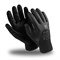 Перчатки НИТРОСОФТ (MG-122), нейлон, нитрил 3/4, оверлок, цвет черный - фото 104214