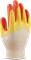 Перчатки ОРАНЖ, х/б с 2-м латексом - фото 104305