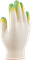 Перчатки ГРИН, х/б с 2-м латексом - фото 104307