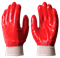 Перчатки ГРАНАТ, с ПВХ покрытием, интерлок, полный облив, резинка - фото 104366