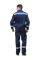 Костюм МАСТЕР ЛЮКС летний, т/синий-василек (Куртка+полукомбинезон) - фото 104980