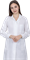 Халат рабочий БЯЗЬ летний, белый, женский (ГОСТ) - фото 105046