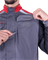 Куртка ТУРБО SAFETY летняя, серый-черный-красный - фото 105877