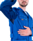 Халат ТУРБО SAFETY летний, василек-синий - фото 105900