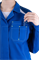 Халат ТУРБО SAFETY летний, василек-синий, женский - фото 105922