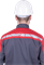 Куртка ХАЙ-ТЕК SAFETY летняя, серый-красный-черный - фото 106334