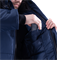 Куртка ШАТЛ зимняя, т/синий-серый - фото 106850