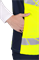 Жилет мужской утепленный ACTIVE, флуоресцентный желтый-синий - фото 107880