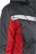 Куртка ВИРАЖ НЕО зимняя, т/серая-красная, женская - фото 107954