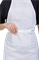 Фартук БЯЗЬ, белый - фото 108254