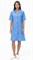 Халат СЕЛЕНА, голубой - фото 108374