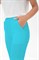 Брюки, бирюзовые - фото 108600