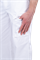 Брюки ЛОРД, белые - фото 108688
