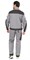 Куртка СИРИУС-ПЕКИН серый с черным пл. 280 г/кв.м - фото 175345
