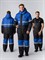 Костюм зимний Мегрес-2 СОП (тк.OxLine,90) п/к, васильковый/черный - фото 185086