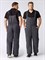 Полукомбинезон зимний Флофт (тк.Твил,210), т.серый - фото 185652