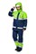 Костюм сигнальный "Илион" т.синий/флюоресцентный желтый (зимний) КОС258 - фото 189701