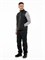 Жилет утепл SoftShell TRUD муж FITTER 2611 черный/серый - фото 193953