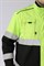 Куртка дорожник Сигнал-1 (тк.Балтекс,210), лимонный/черный - фото 46833