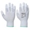 Антистатические перчатки PORTWEST VA198 с ПУ покрытием кончиков пальцев для торговых автоматов - фото 47032