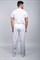 Брюки мужские ХАССП-Премиум (тк.Оптима,160), белый - фото 4708