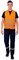 Жилет сигнальный Неон (тк.Полиэфир,100), оранжевый - фото 4751