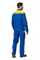Куртка "Алатау" васильковый/желтый 240 г/м.кв, 100%ХБ, ВО, Саржа  КУР333 - фото 47875