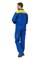 Куртка "Алатау" васильковый/желтый 240 г/м.кв, 100%ХБ, ВО, Саржа  КУР333 - фото 47876
