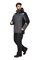 Куртка "Дэлф" серый/черный 170 г/м.кв, 100% ПЭ, покрыт Ultra WR, AntiFrost, Cats eye КУР520 - фото 47931