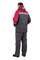 Куртка "Страйк" серый/красный (зимняя) 210 г/м.кв, 80%ПЭ+20%ХБ, ВО, Gerda КУР615 - фото 48000
