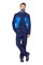 Куртка "Шелби" (Shelby) т.синий/циан 245 г/м.кв, 65%ПЭ+35%ХБ. ВО, Милан (Клопман) КУР500 - фото 48571