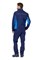 Куртка "Шелби" (Shelby) т.синий/циан 245 г/м.кв, 65%ПЭ+35%ХБ. ВО, Милан (Клопман) КУР500 - фото 48572