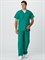 Костюм мужской хирурга (тк.ТиСи), т.зеленый - фото 48698