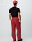 Костюм Легион-1 СОП (тк.Смесовая,210) брюки, красный/черный - фото 48862