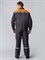 Костюм Легион-1 СОП (тк.Смесовая,210) брюки, т.серый/оранжевый - фото 48866