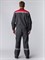 Костюм Липецк-1 СОП (тк.Смесовая,260) брюки, т.серый-меланж/красный - фото 48952