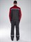 Костюм Нембус-1 СОП (тк.Смесовая,220) брюки, т.серый/красный - фото 49004